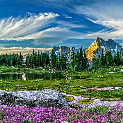 Colour: From Alpine Sunrise to Glacial Blue